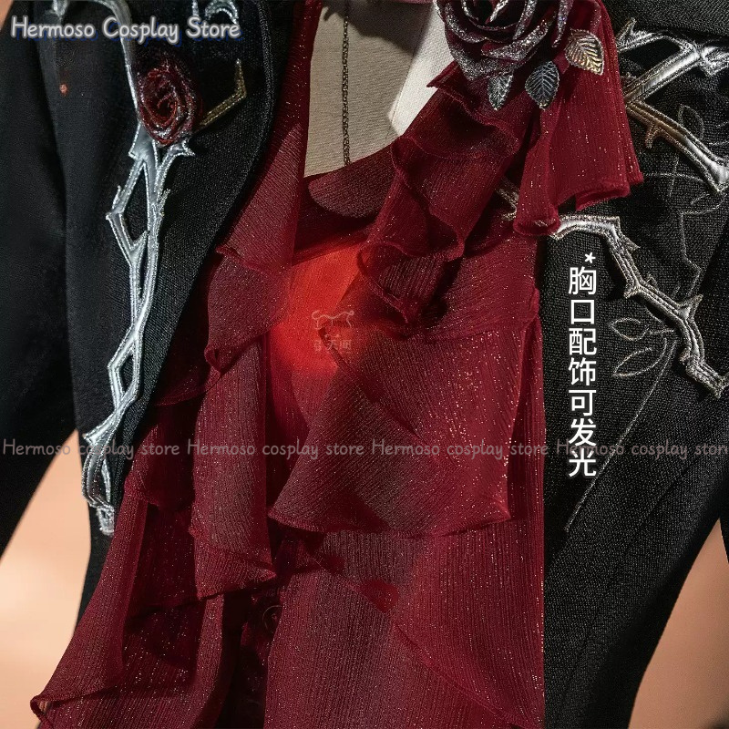 Identity V 作曲家ウアイスネ コスプレ衣装 フレデ - Women'S Red Accessories のレビューと価格