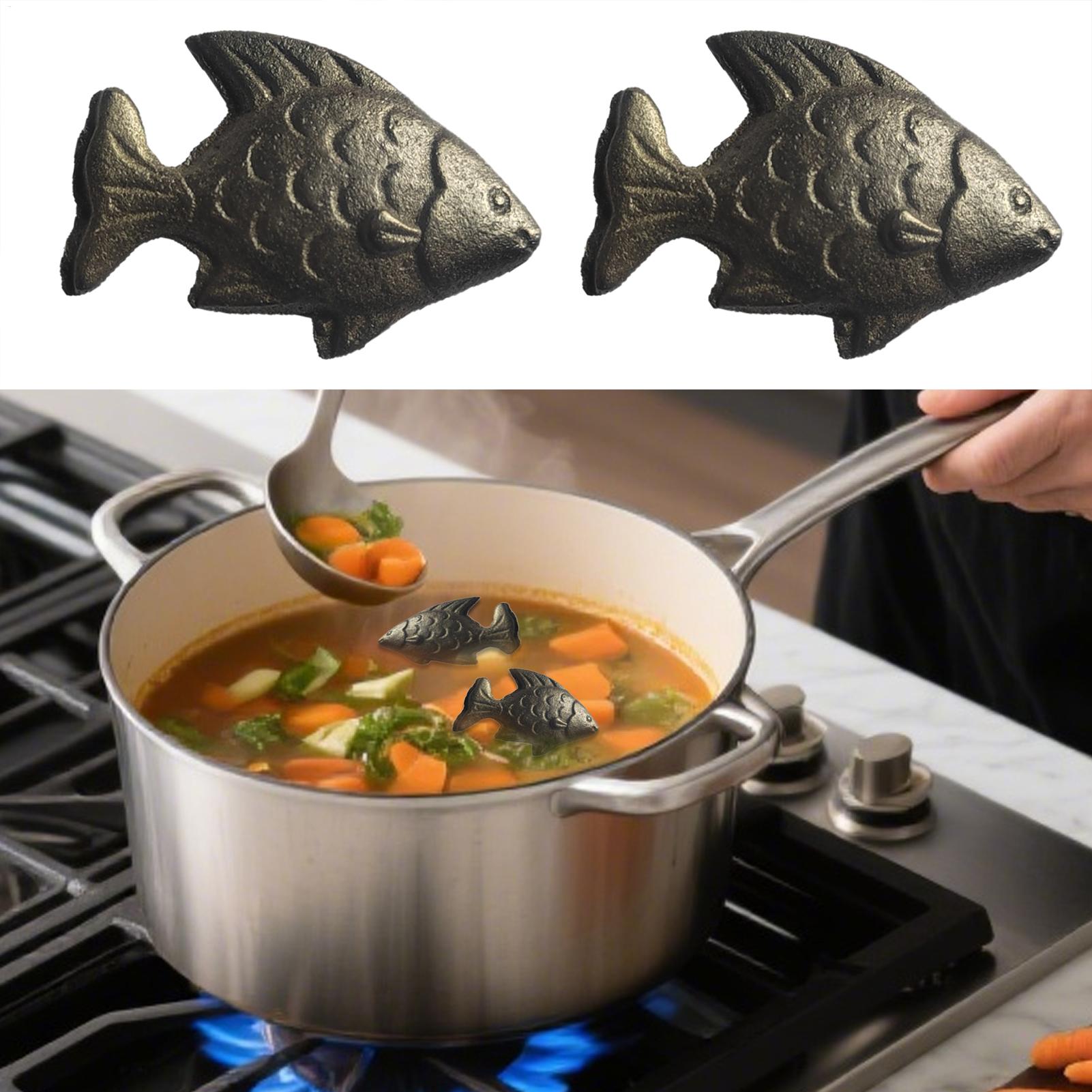 鉄製の魚型調理器具（2個セット） - 貧弱児やベジタリアン向 - Women Kitchen Accessories のレビューと価格