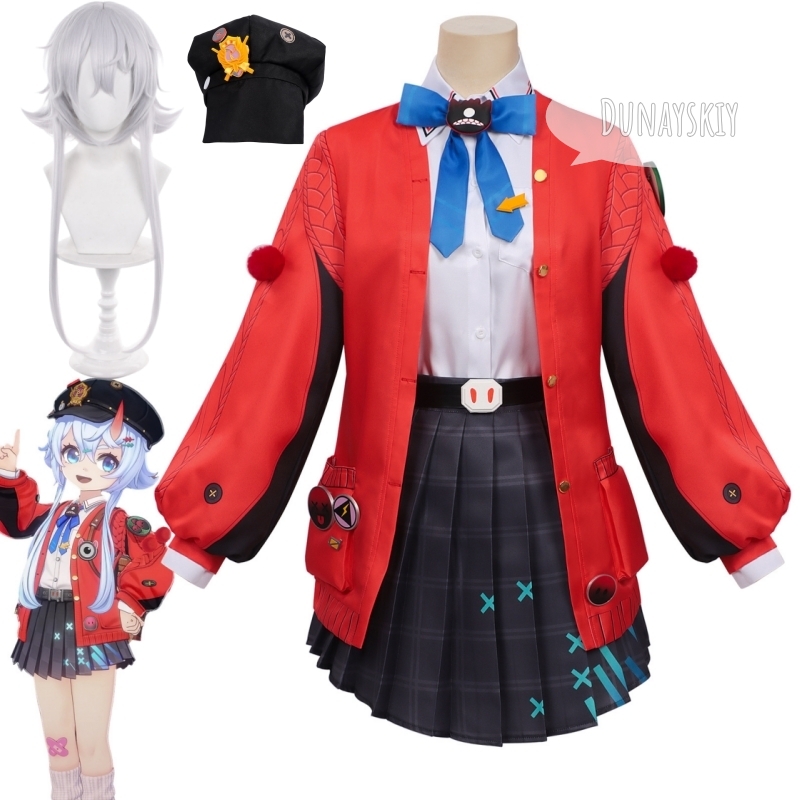 ネバーネス・トゥ・エバネス サキリ コスプレ衣装 ウィッグ  - Women'S Red Accessories のレビューと価格