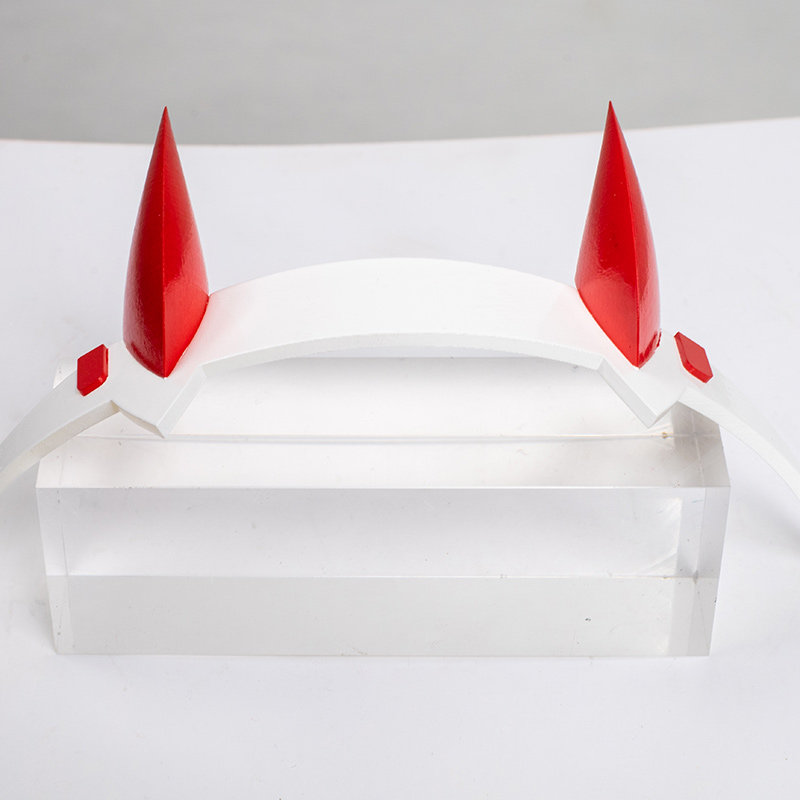 アニメ「ゼロツー」のコスプレ用、赤と白のヘッドドレス、ヘアバ - Women'S Red Accessories のレビューと価格