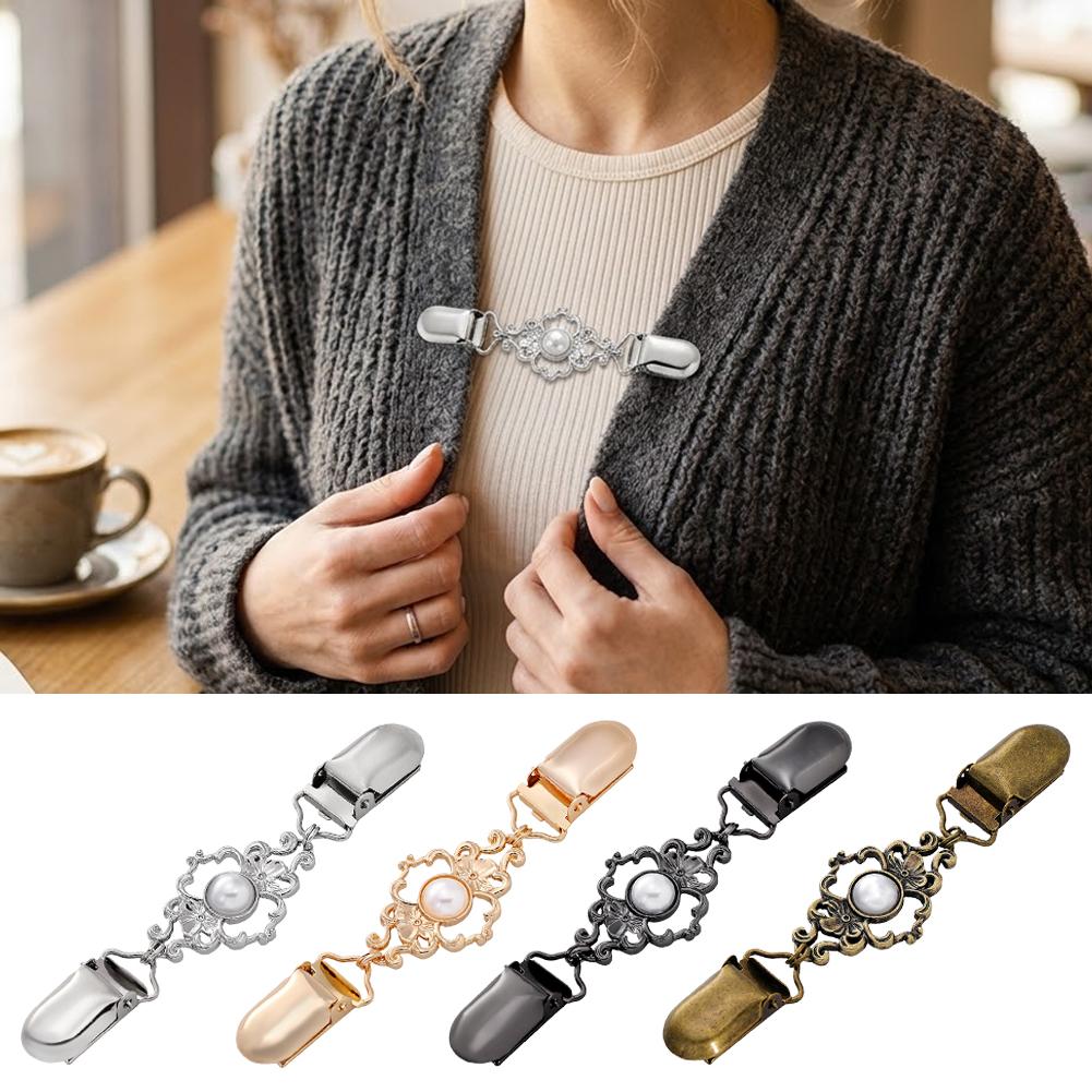 ヴィンテージカーディガンクリップショールクリップ締め具バック - Women'S Accessories Clothing のレビューと価格