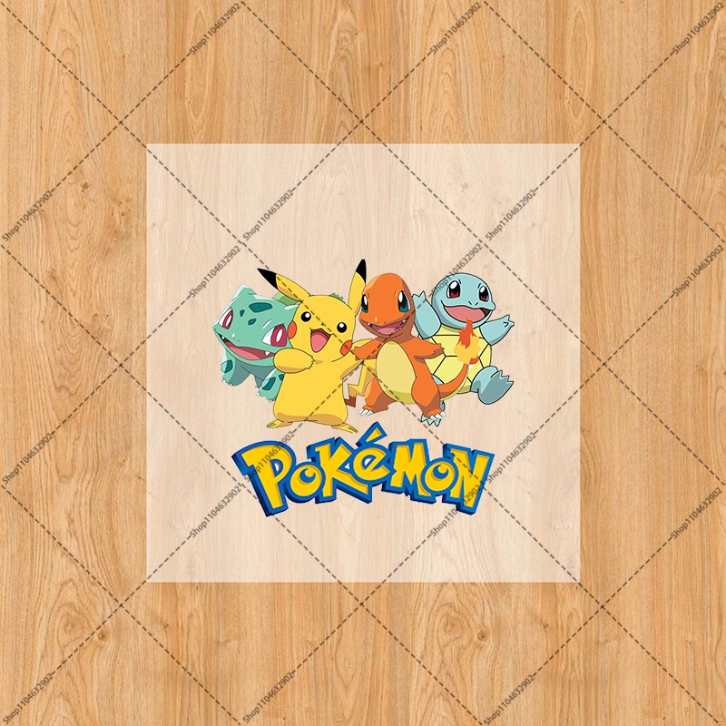 ポケモンのアイロン接着ワッペン。洗濯可能で、熱転写式。アニメ - Women'S Accessories Clothing のレビューと価格