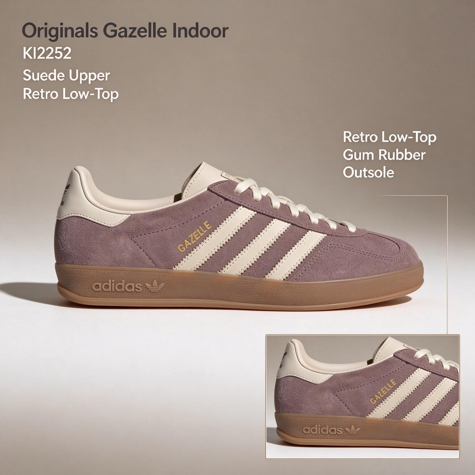 アディダス オリジナルス ガゼル インドア KI2252 メ - Adidas Shoes Gazelle のレビューと価格